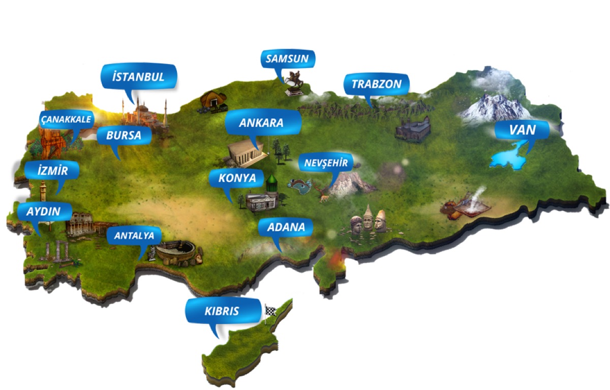 Yetiş Balık Türkiye satış ağı haritası