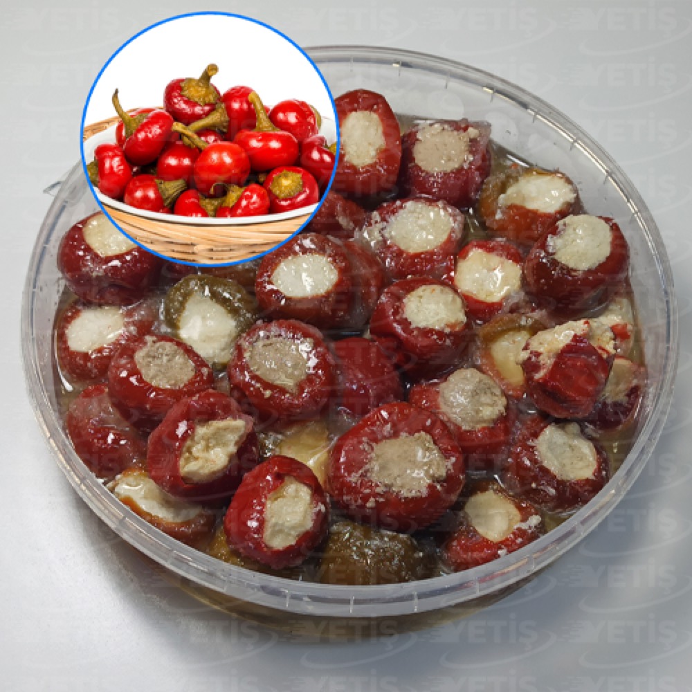 PEYNİR DOLGULU KİRAZ BİBER - Yetiş Balık